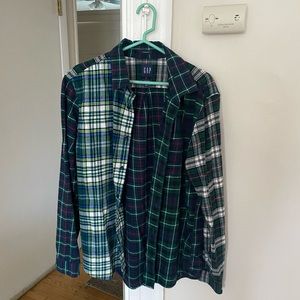 Gap Patchwork Flannel